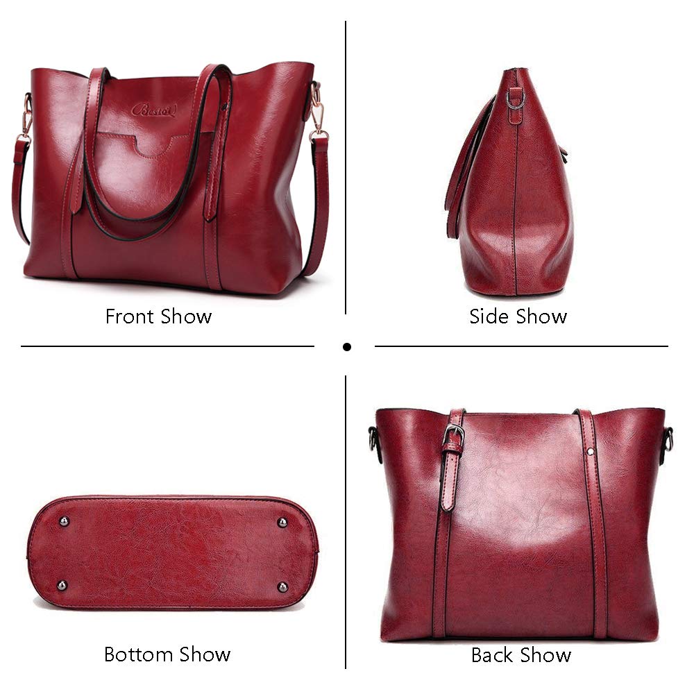 BestoU Torebka damska Shopper torba na ramię niebieska torba na ramię damska portfel torba do przenoszenia duża damska torebka Tote