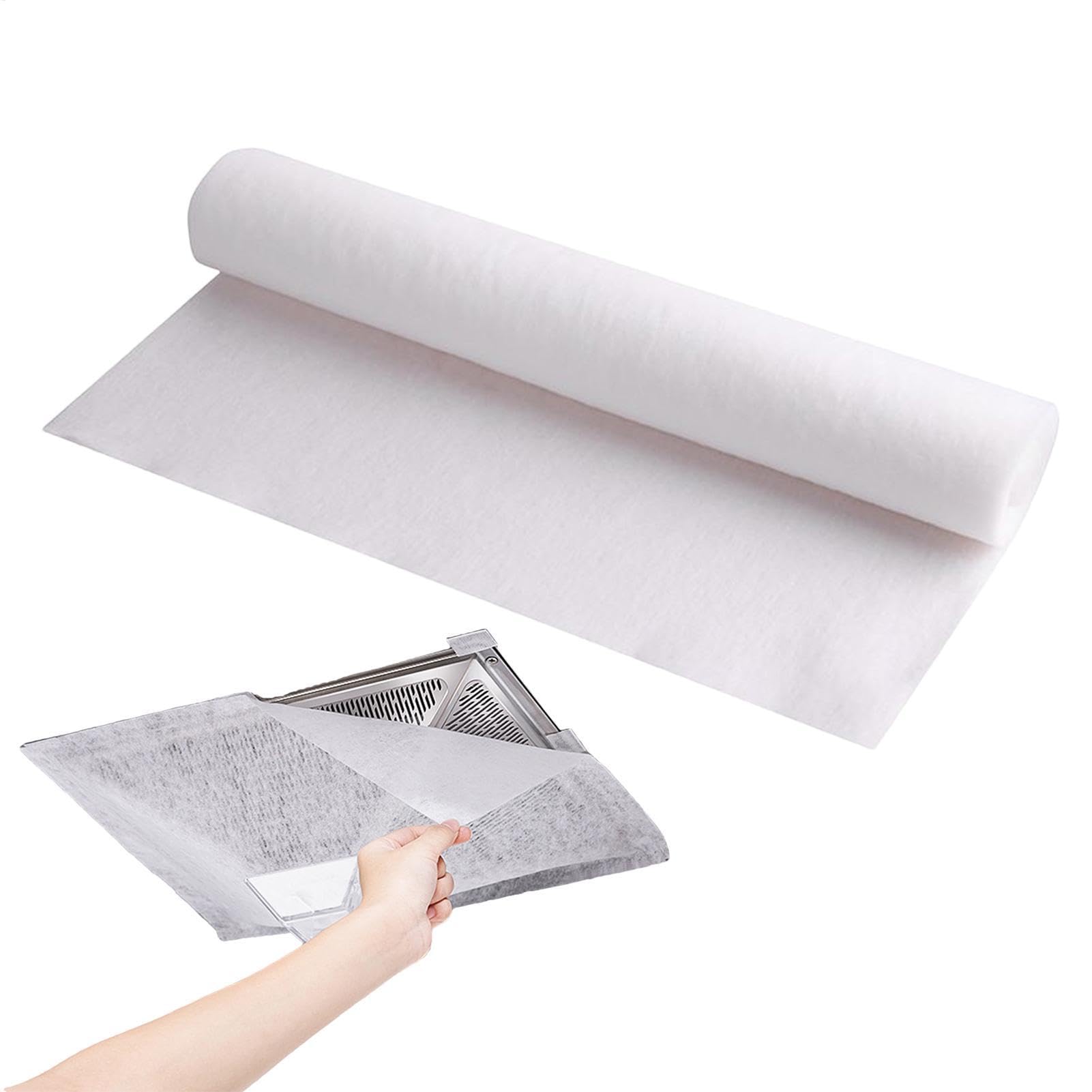 Unive-rsal - Filtro de grasa para campana extractora de cocina, 5 m/10 m, repuesto de filtro de campana extractora, papel de filtro para campana extractora de cocina, papel de filtro para cocina