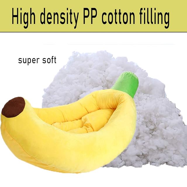 Foto 3 de 7 de HANHAN Sofá cama extra grande XL Banana Dog Sofá cama calmante personalizado gato abrazador sueño mediano…