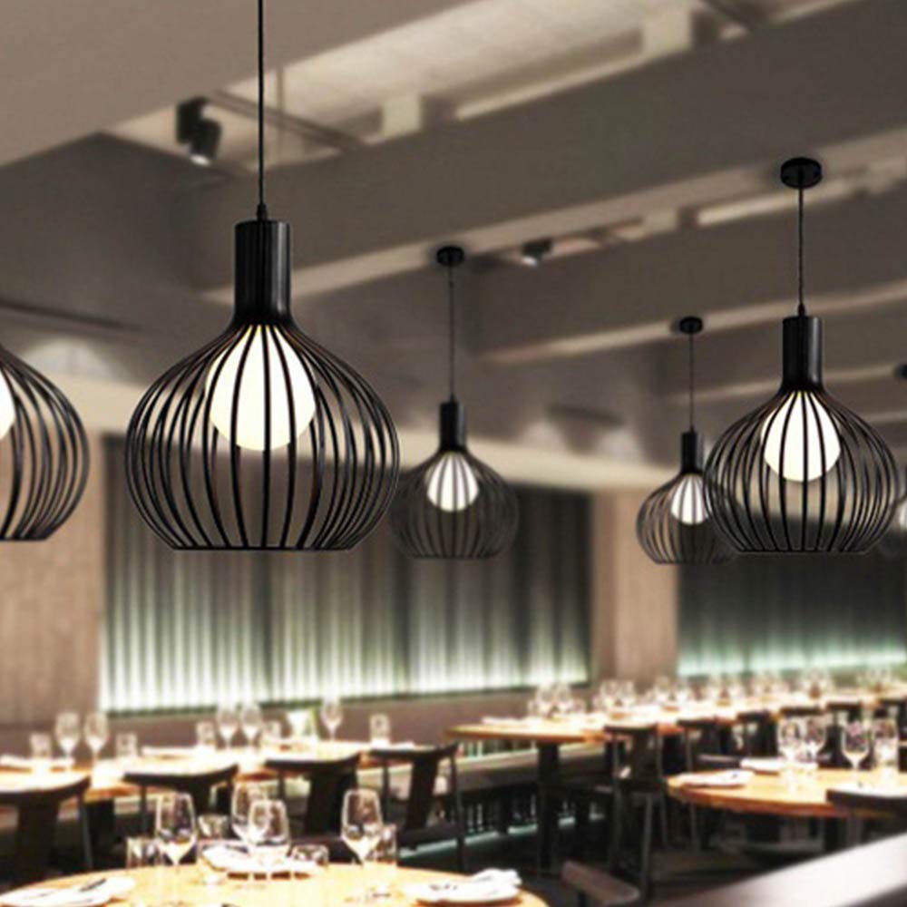 Rétro Metal Suspenson Nor Cage Ndustrel Vntage Suspensons