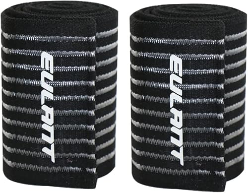 Miniatura 7 de ONTYZZ Vendaje de compresión ajustable para pantorrilla, rodilleras elásticas deportivas para reemplazo de muñeca, codo y tobillo