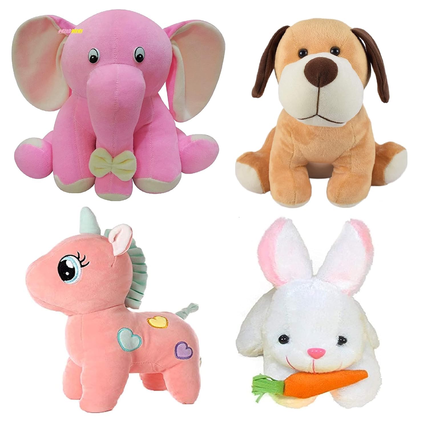Swarah Combo of 4 Animals Soft Toy Kids (Baby) for Playing Soft Toy Elephant Unicron Dog & Rabbit.All Best Stuff Toys for Kids (Enjoy) Playing Birthday Gift (30cm (B0DFTTPCVW) Amazon Price History, Amazon Price Tracker