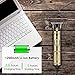 RESUXI Cordless Hair Trimmer for Men, Professional Electric Hair Clippers Barber Trimmer, Mens T-Blade Beard Trimmer Zero Gapped Edgers Gold Knight Close Cutting Haircut Kit