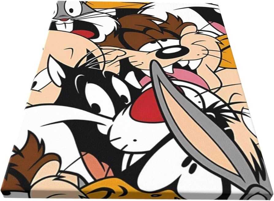 Amazon.co.jp: ルーニー・テューンズ アニメ アートパネル アート