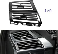 Vista 5 de Cubierta de salida de rejilla de ventilación de aire acondicionado delantero izquierdo para BMW X5 X6 E70 E71 E72 2007 2008 2009 2010 2011 2012 2013