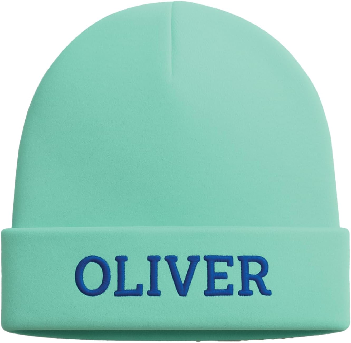 Custom Baby Beanie with Name - Personalized Hats for Girls or Boys - Embroidered Custom Hat 6-12 Months