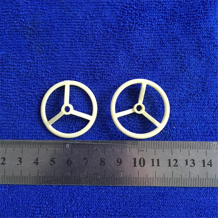 Resin Assembled Model Steering Wheel with A Diameter of 35MM Simulated Sailing Ship Model Accessories One Piece
