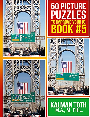 50 Picture Puzzles to Improve Your IQ: Book #5 (English Edition)