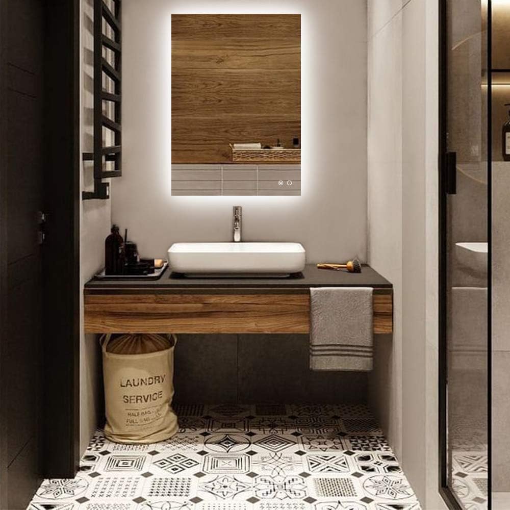 Black Friday - 80% OFF Keonjinn LED Vanity Mirror 20 x 28 Inch Backlit Mirror Bathroom Mirror with Lights Wall Mounted Anti-Fog Lighted Bathroom Mirror Dimmable LED Makeup Mirror, CRI90 IP54 Waterproof(Horizontal/Vertical) Top Rated Keonjinn LED Vanity Mirror 20 x 28 Inch Backlit Mirror Bathroom Mirror with Lights Wall Mounted Anti-Fog Lighted Bathroom Mirror Dimmable LED Makeup Mirror, CRI90 IP54 Waterproof(Horizontal/Vertical)