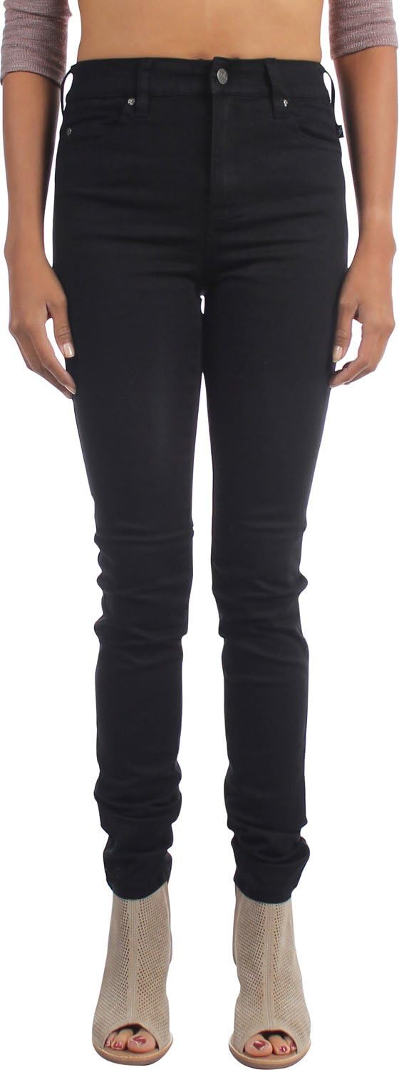 Tripp NYC - Womens High Waist T-Back Jean, Size: 29, Color: Black