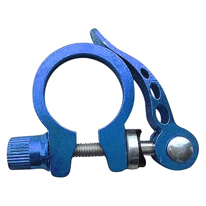 OFKLADE Bicycle Bike Seat Post Clamp Tube Clip 31.8mm for Mountain Bike Accessories Golden