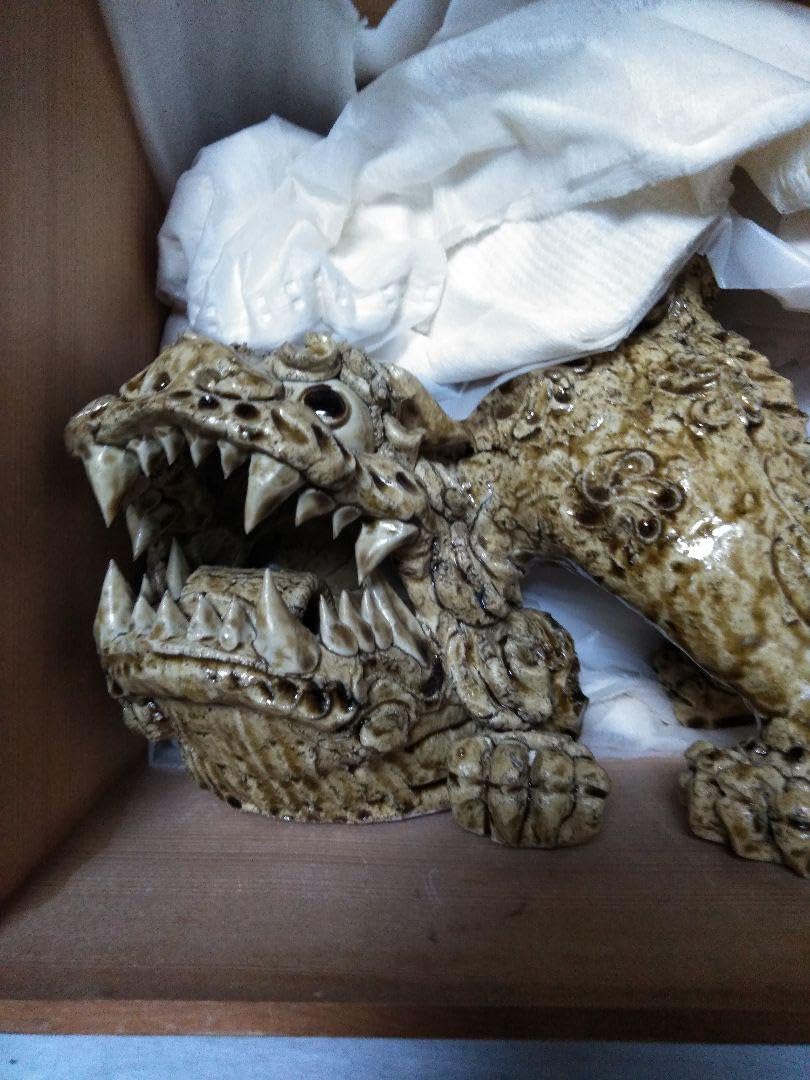 Amazon.co.jp: 黄瀬戸 獅子置物 10YZ : ホーム&キッチン Amazon.co.jp: 黄瀬戸 獅子置物 10YZ : ホーム&キッチン