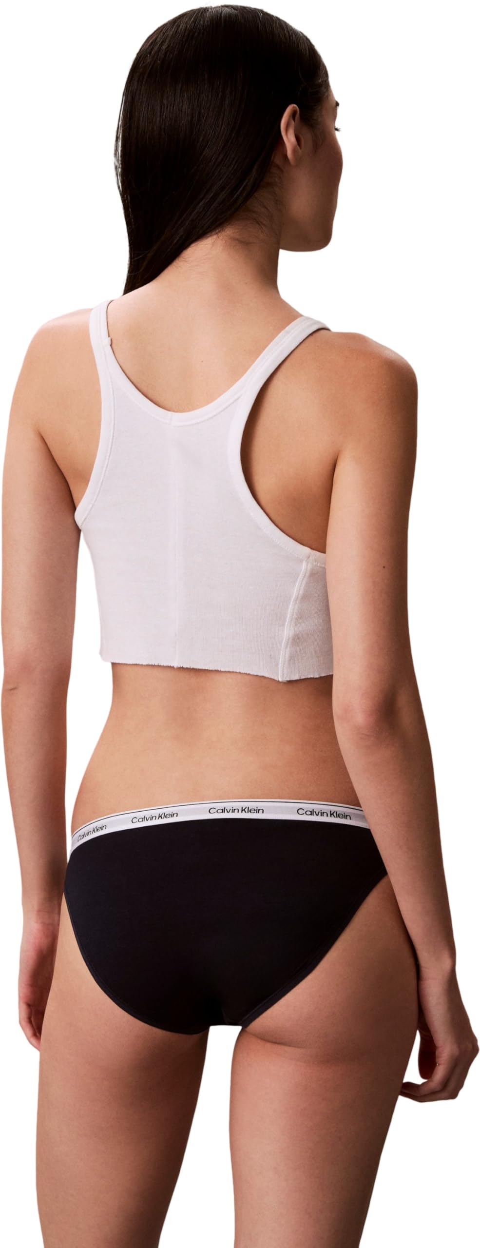 Calvin Klein Damen 5er Pack Slips Bikini Form Low-Rise Unterwäsche