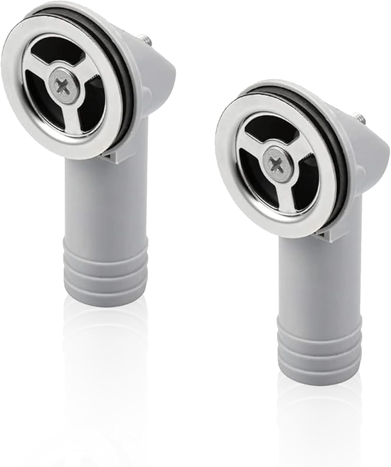 2pcs Sink Overflow Cover,Sink Overflow Ring,Sink Overflow Kit,Suitable for Bathroom Kitchen