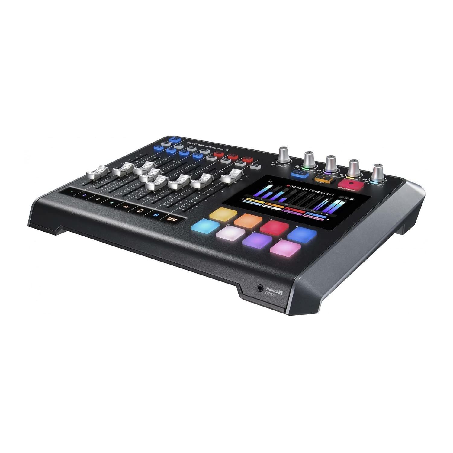 TASCAM Mixcast 4 ポッドキャストステーション Tascam Mixcast 4 Podcast Station Bundle with Mixcast 4