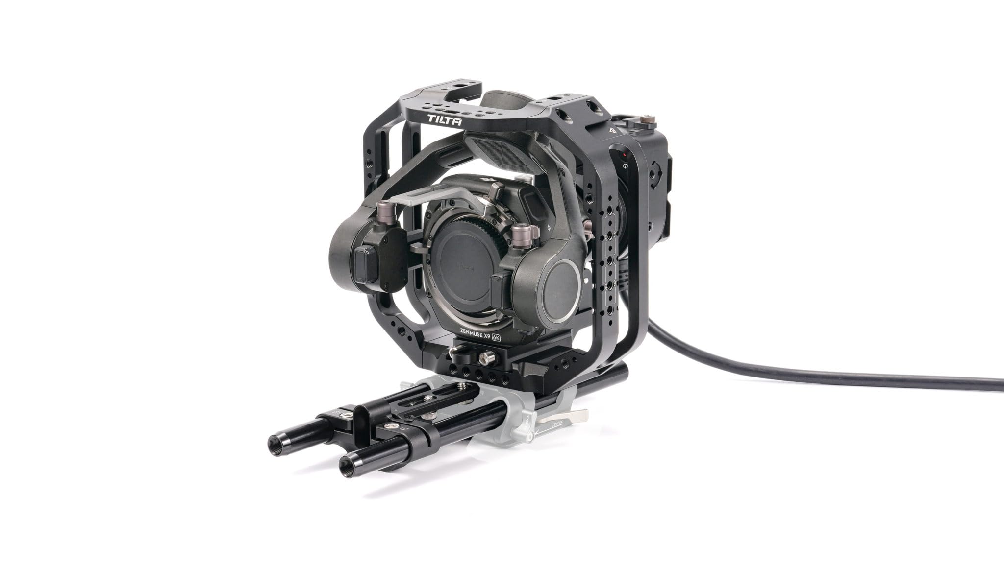Tilta Full Camera Cage Compatible with DJI Ronin 4D Flex | Black | ES-T09-FCC