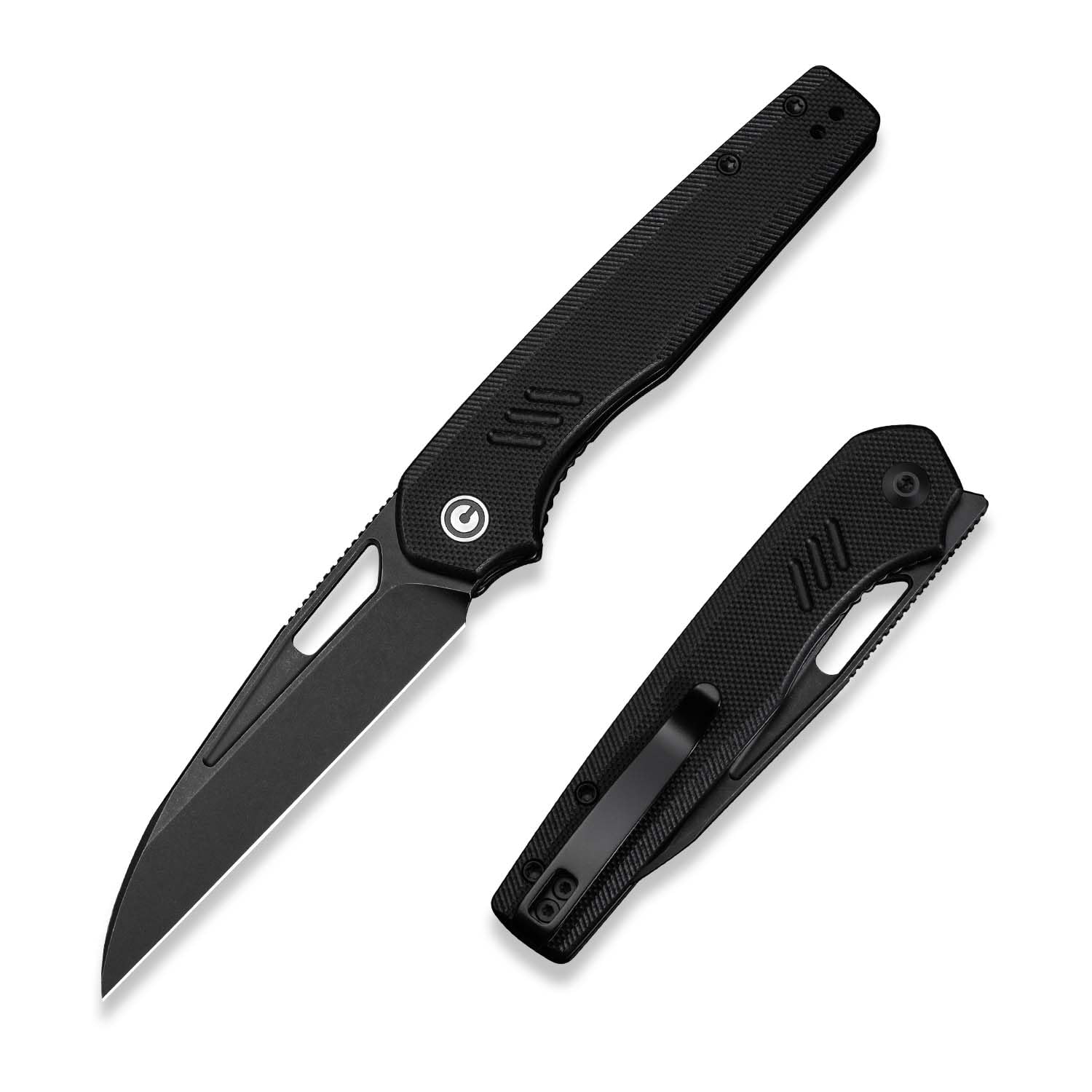 Guile Pocket Knife, 3.25" Swedish 14C28N Blade C24062B-1