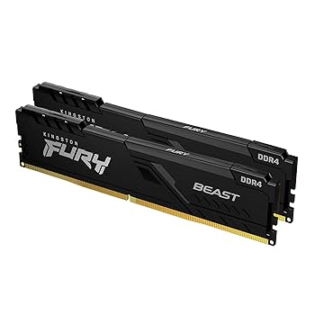 Kingston FURY メモリ DDR4 16GB×2枚 32GB Kingston Fury Beast 32GB (2x16GB) 3200MHz DDR4 CL16 Desktop