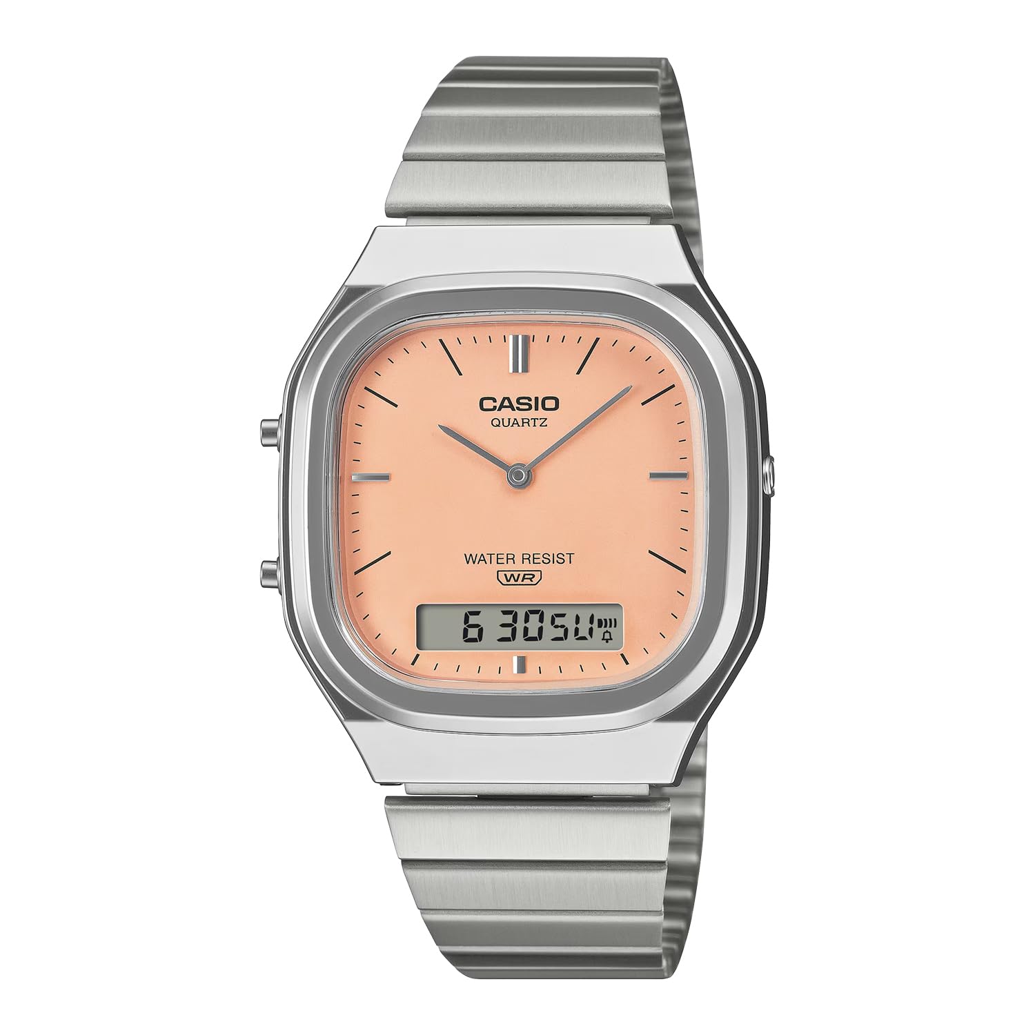 Amazon | [カシオ] CASIO アナデジ ANA-DIGI クオーツ 腕時計 Edgy