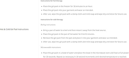 Miniatura 3 de Vulvar Varicosity and Prolapse Support Boy-Leg Brief con bandas de compresión de ingle y almohadilla de gel para terapia calientefría - 524