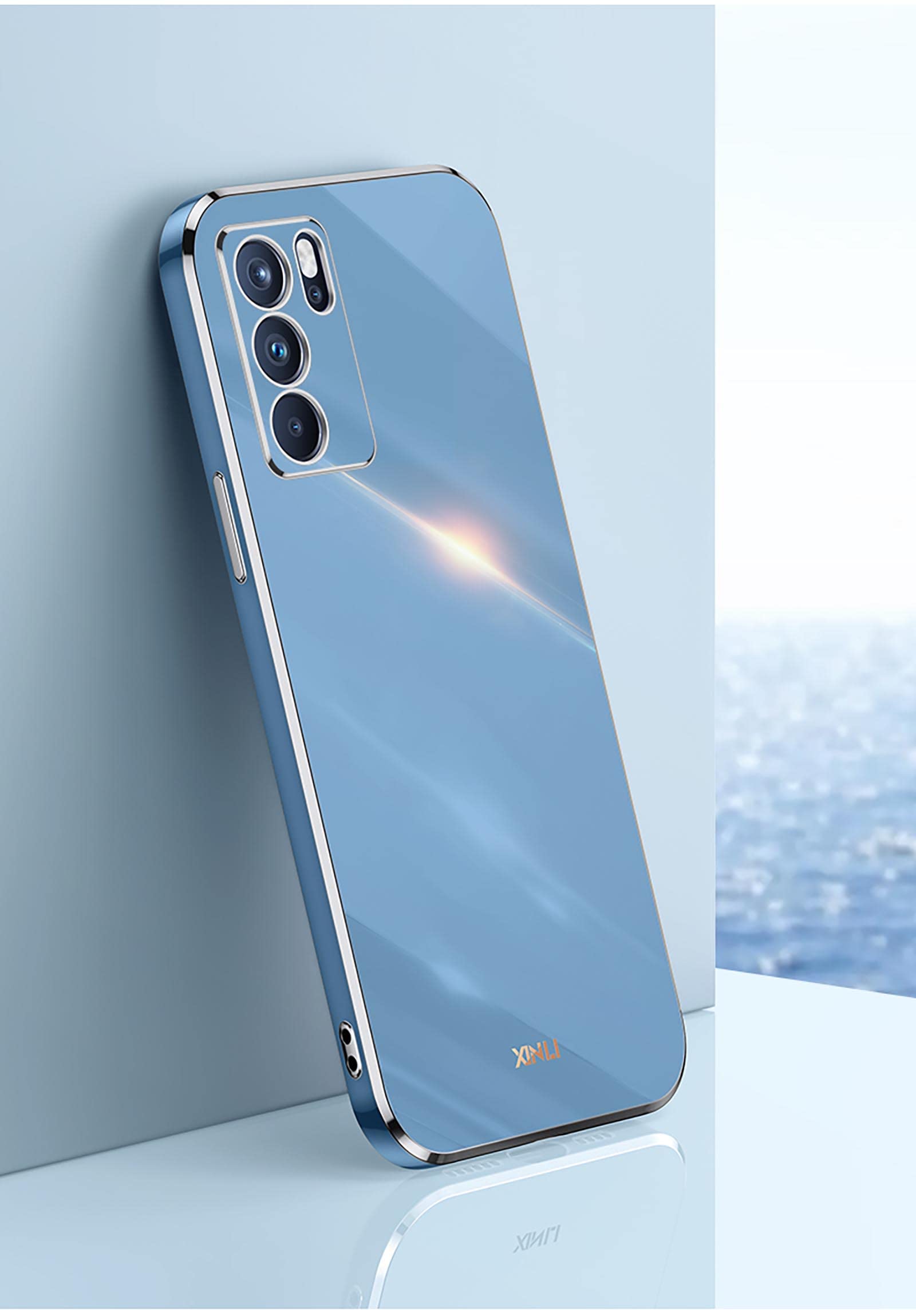 GOKEN Cover per Oppo A16 / Oppo A54s / Oppo A16s, 360° Custodia con Pellicola Protettiva Integrata Rugged Case, TPU Silicone Bumper + PC Retro Rigido, Nero