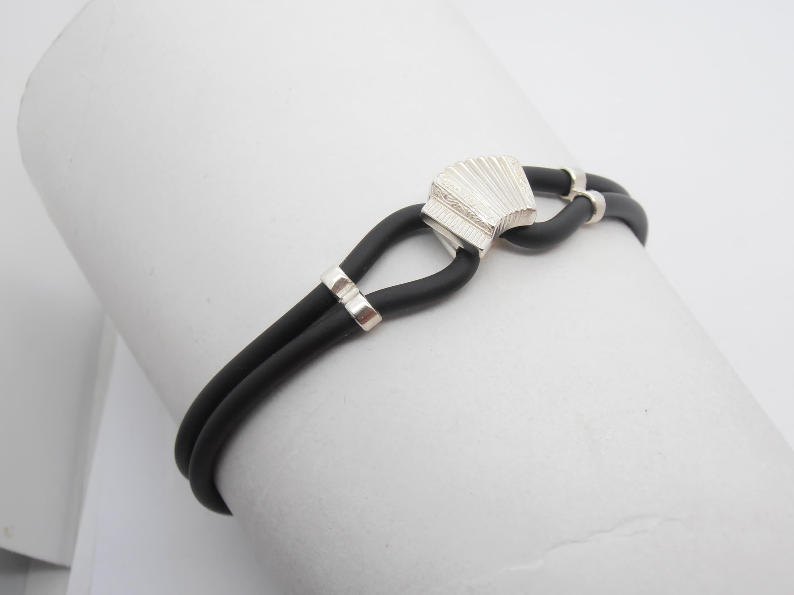 Fisarmonica : Braccialetto in Argento 925 - Bracciale Musicista - Musica - Strumento Musicale