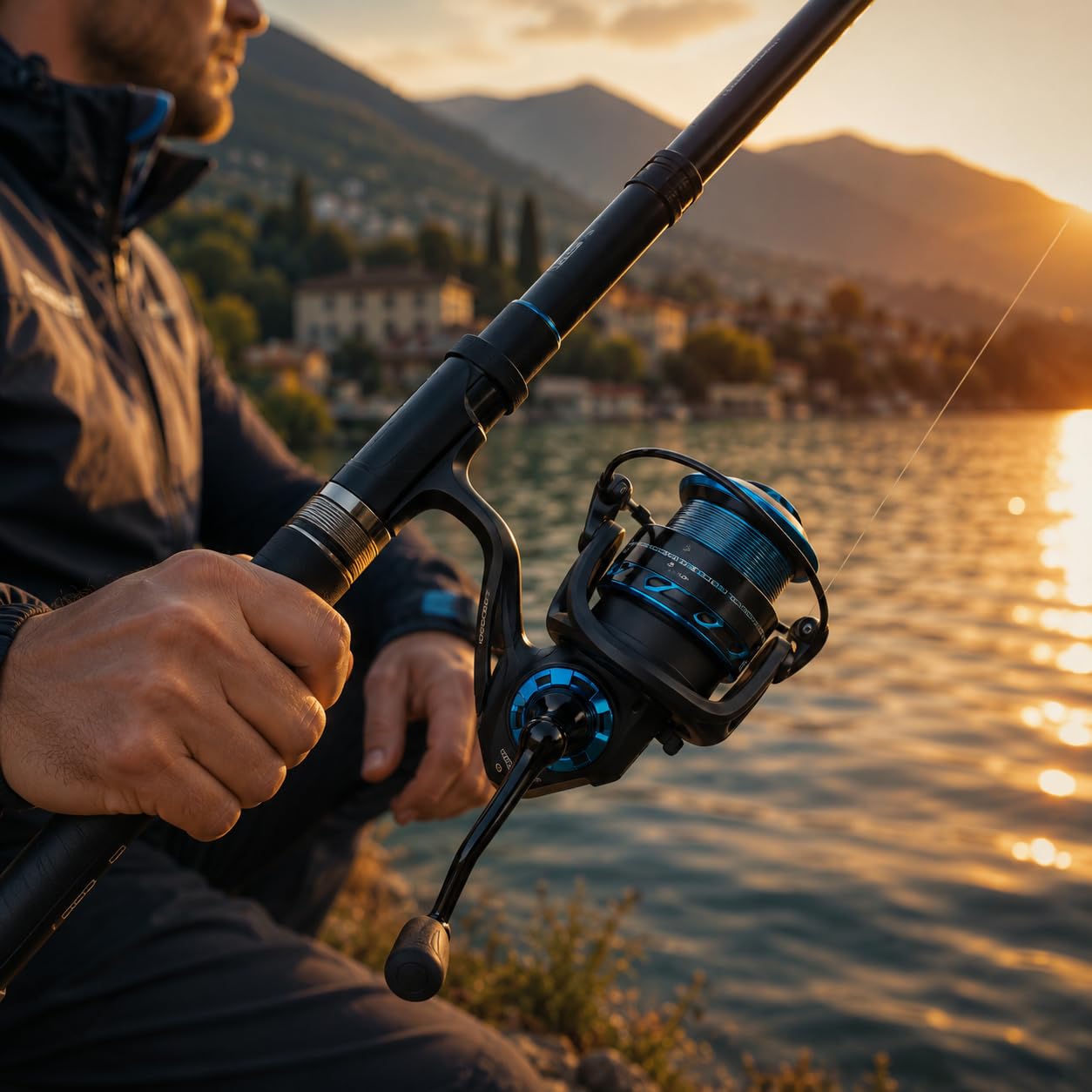 Colmic MARS Mulinello da Pesca Spinning | Grafite XTS-73, Bobina Alluminio CNC | Frizione Impermeabile | Taglie 1000-8000 | Mulinello Spinning, Feeder, Surfcasting, Carpa