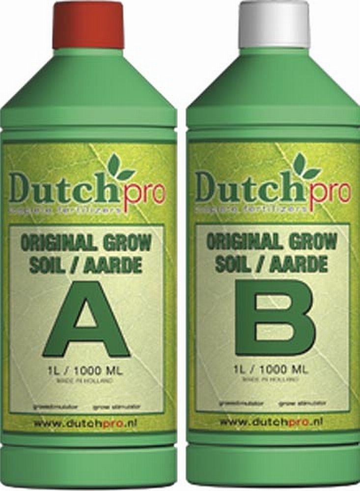 Dutch Pro Original Grow Erde A + B  1L von jeder : Amazon.de: Garten