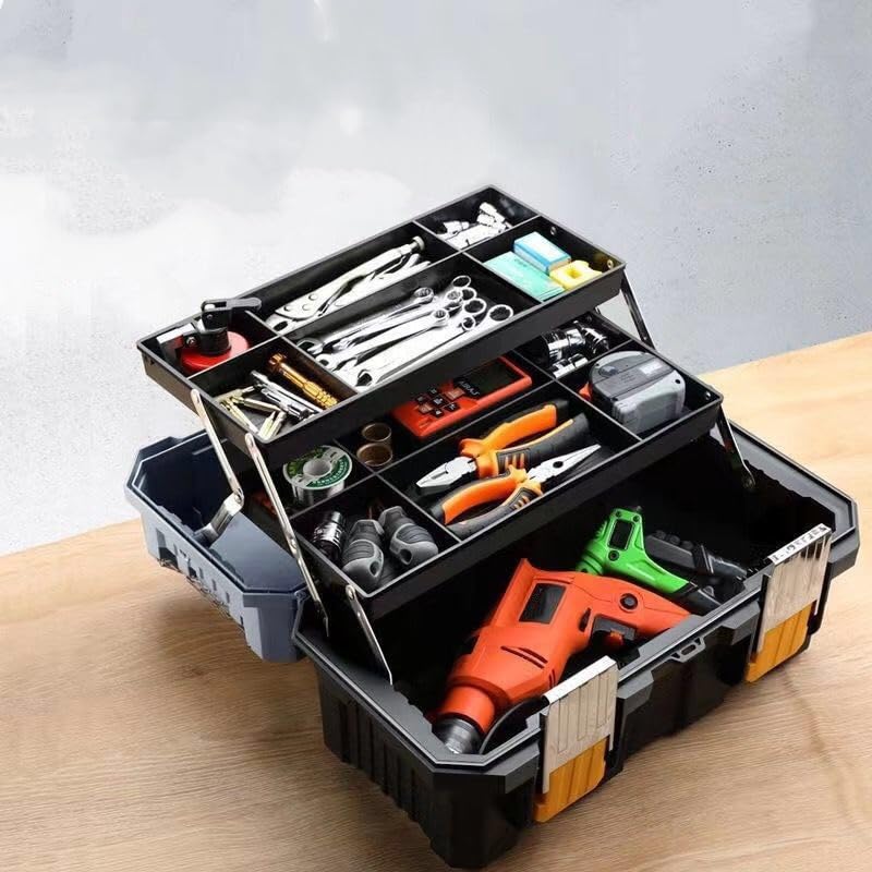 Amazon.co.jp: 工具箱 道具箱 ツールボックス 折りたたみ式 収納