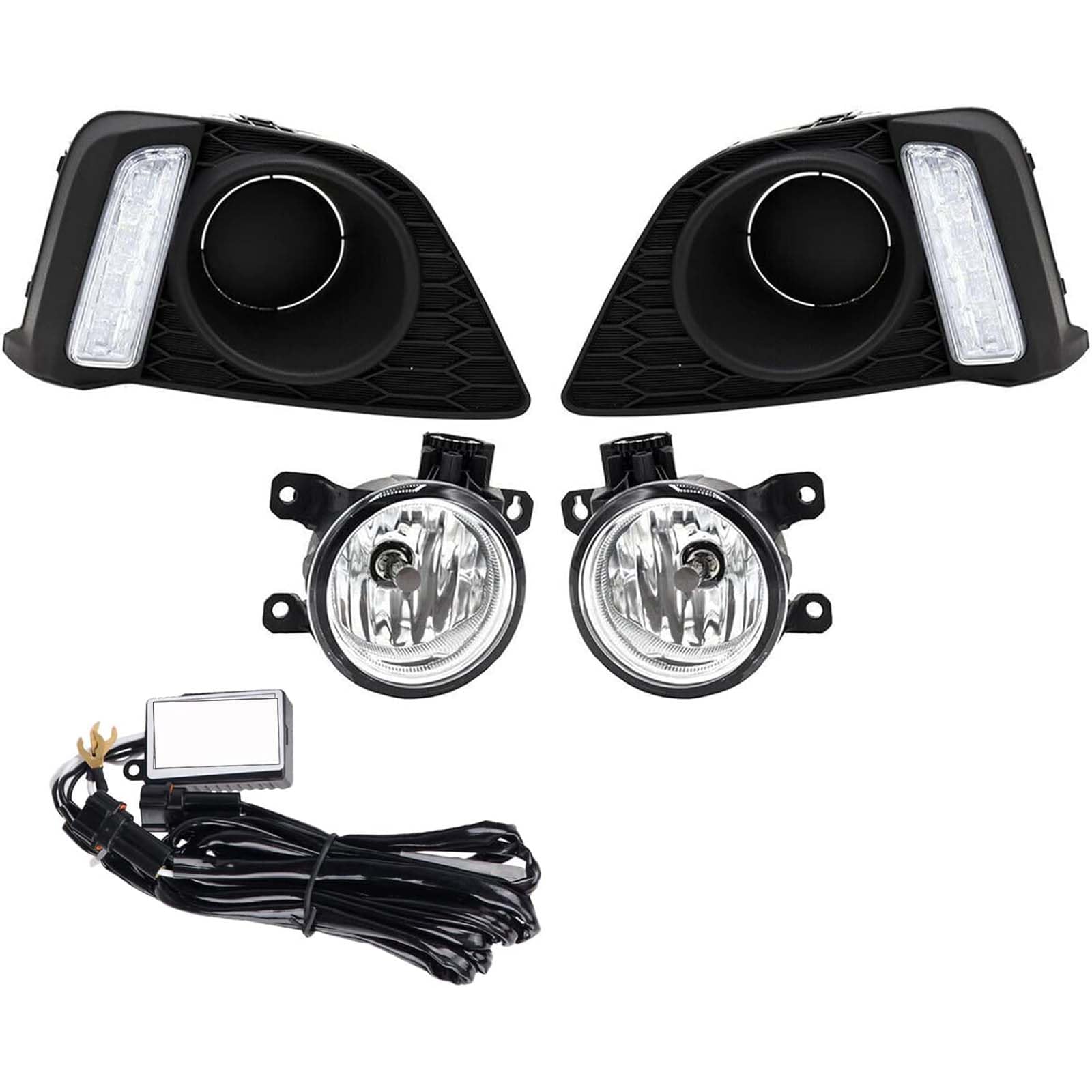 パーツ Honda fit GK3 2019 fog light Fit For 2017 2018 2019 Honda Fit Shuttle Front Fog Lights
