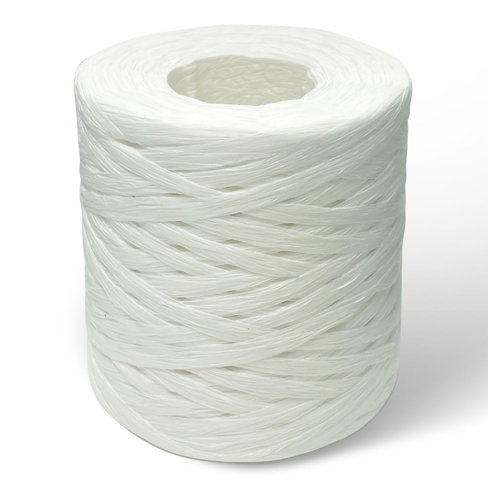218 Yards Raffia Paper Craft Ribbon Packing Paper Twine, 1/4 Inch by 218 Yards