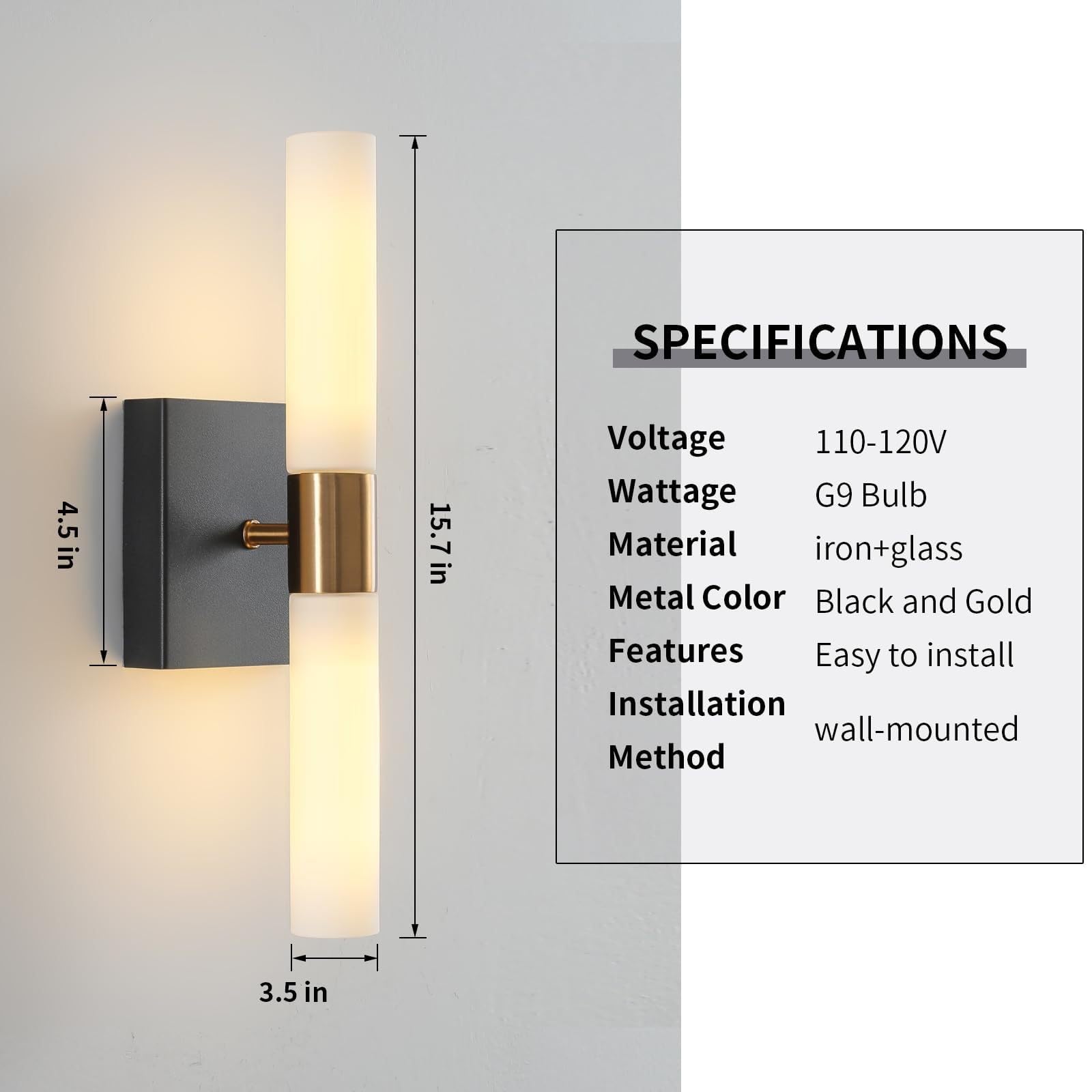 Lampka nocna LED, 3000K, miękka biel, regulowana jasność 0-100 lm, wtykowa lampka nocna z automatycznym czujnikiem światła do łazienki i sypialni