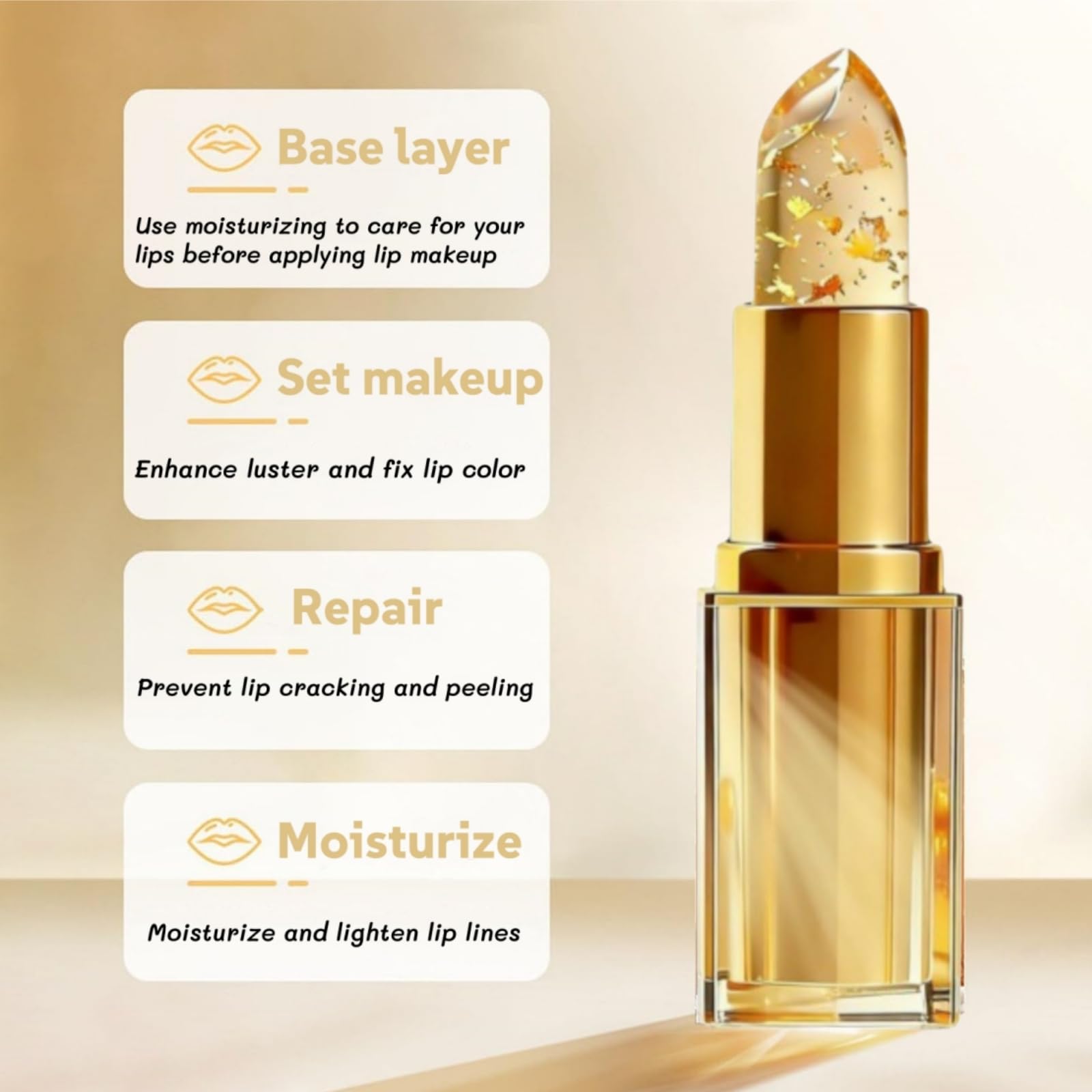 Areliaa Skin-Adaptive Lipstick, Color Changing Lipstick for Older Women (1Pc) | Color Changing, ph lipstick — view 2
