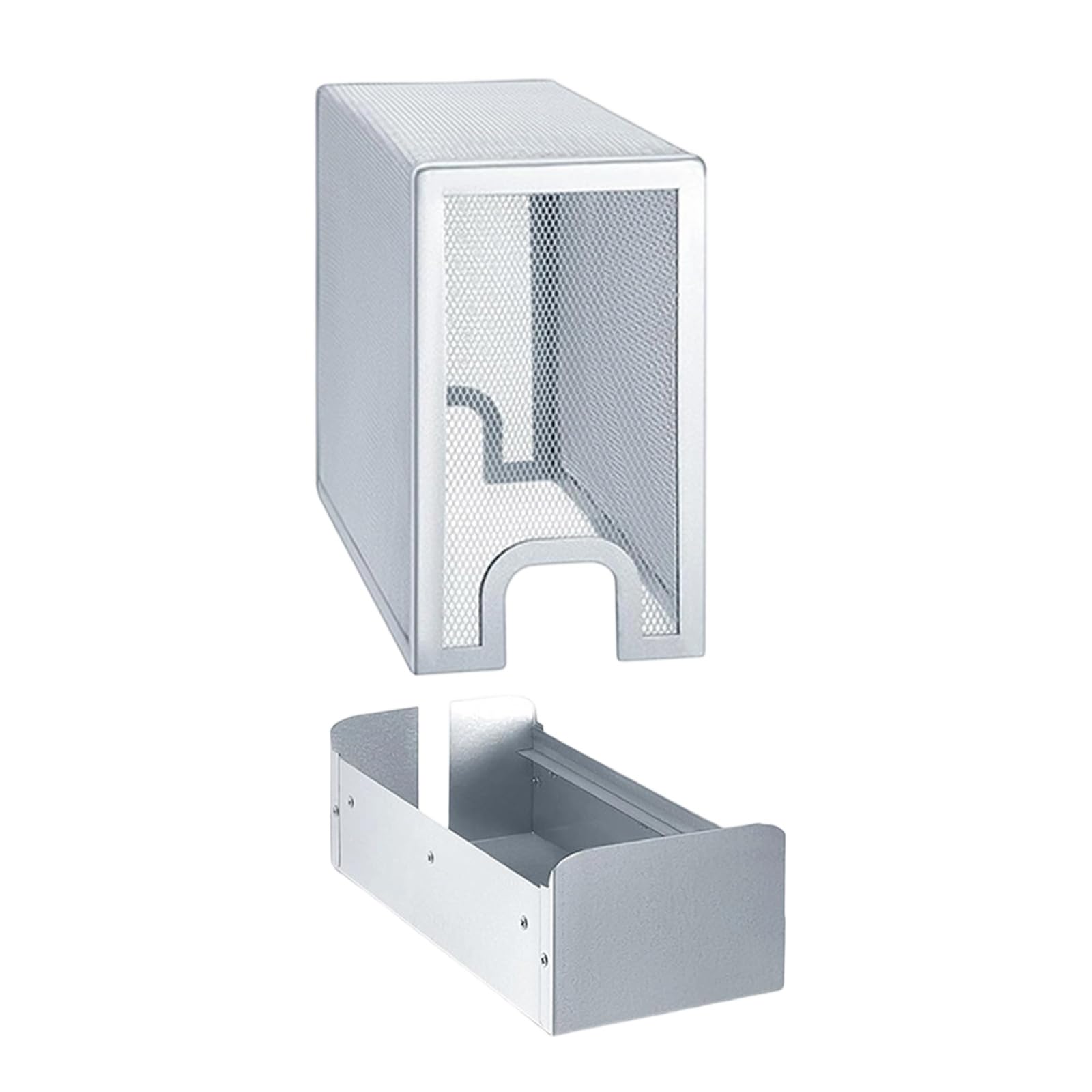 Piceioep Cage WiFi Signals Blocker Metal Storage Box for Router and Phone Shielding Electromagnetic Radiation Indication Blocking Container