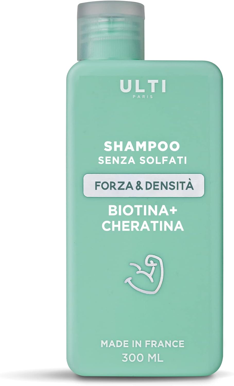 ULTI Paris Shampoo cheratina e biotina senza solfati siliconi