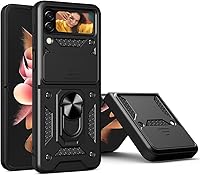 Vista 41 de AICase para Samsung Galaxy Z Flip 7 Funda Transparente con Anillo, [Anti-Amarilleo] Funda Ultradelgada de Ajuste Estrecho de PC Duro Transparente