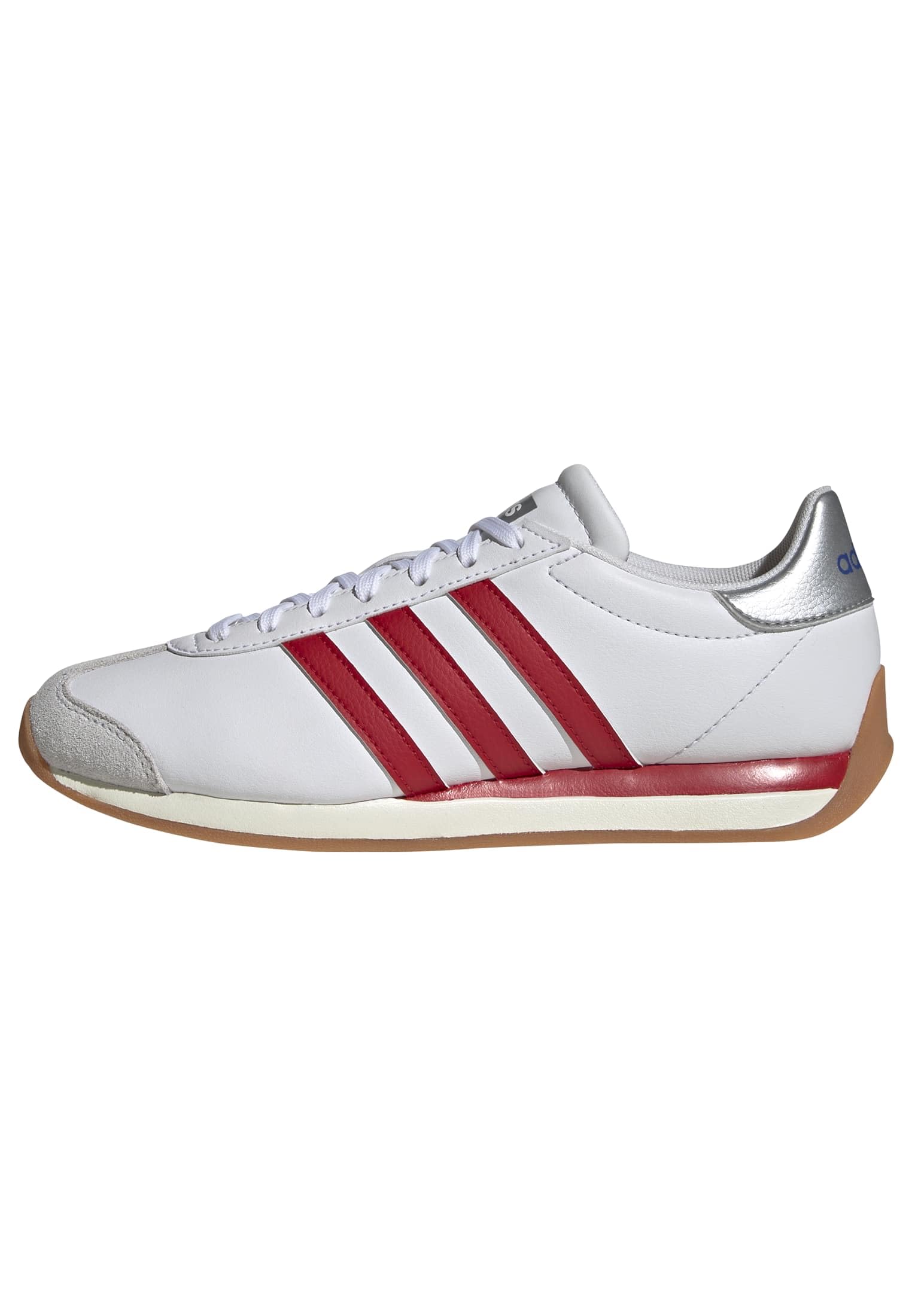 adidas Women's Runvista Shoes, FTWR White/Better Scarlet/Matte Silver, 5.5 UK