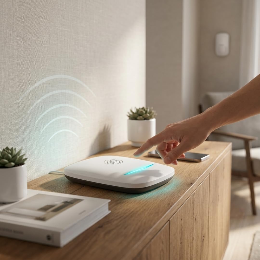 Daewoo Security – Pack de Alarma para casa conectada WiFi y gsm – Sistema de Seguridad inalámbrico con cámaras Interiores y Exteriores + solares, Sirena, detectores Zigbee – sin suscripción – Alexa
