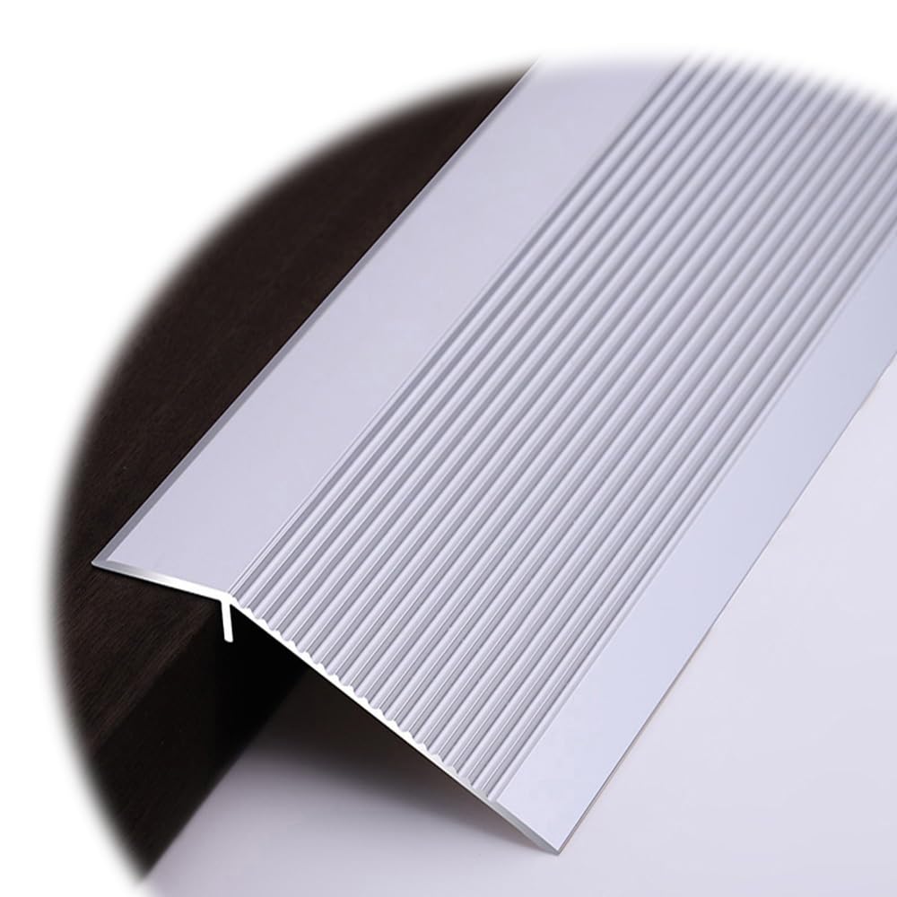 4inch Wide Transition Strip Aluminium Threshold Ramps For Doorways 3ft Cuttable Door Threshold Cover For Uneven Floors