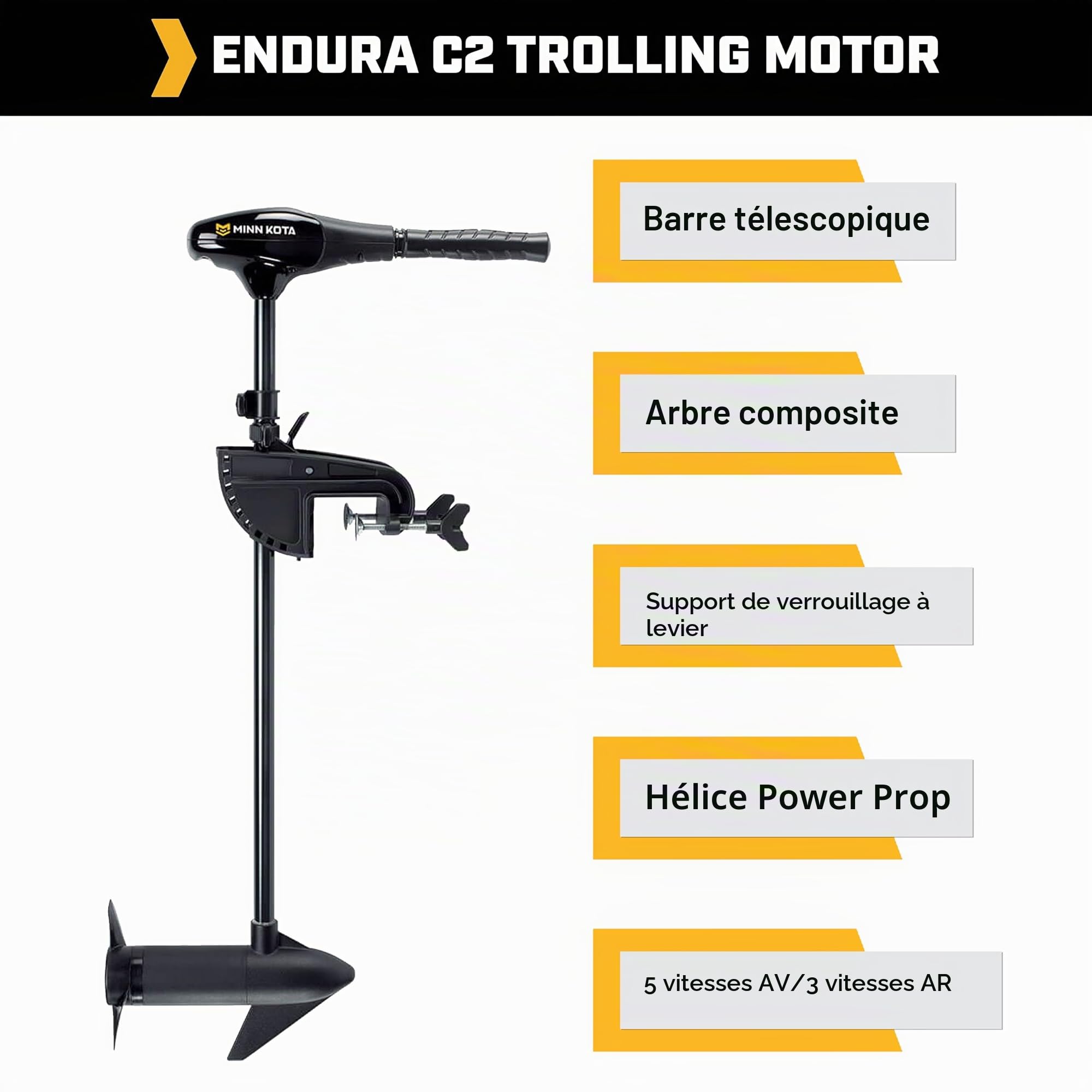Endura C2 30 Mango TELESC. 30 ' 12V