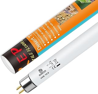 T8 UVB Reptile Light 15W 10.0,UVA UVB Light Bulb for Reptiles,Reptile UVB Lamp Tube for Bearded Dragon