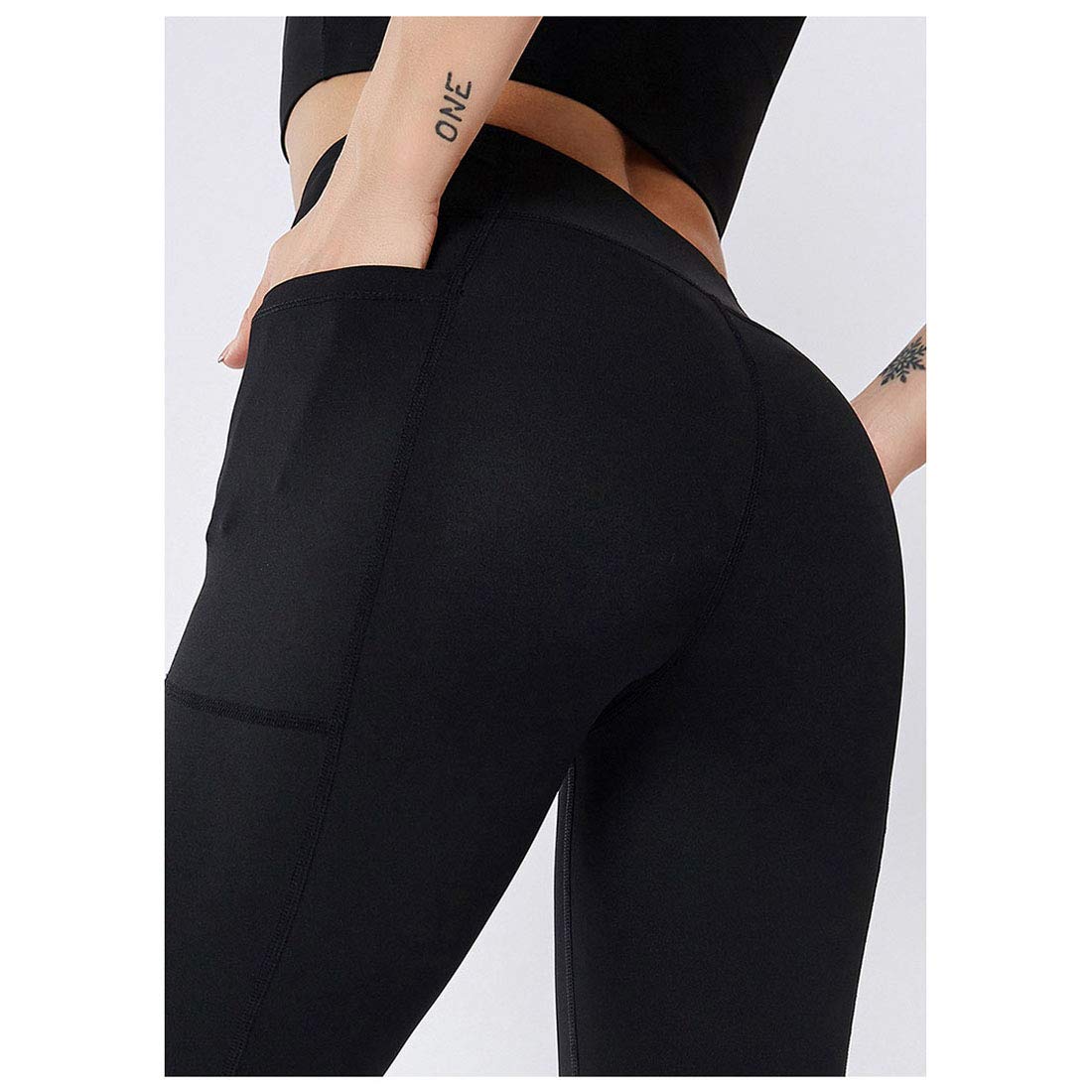 Mode Femme Legging De Sport Pantalons, Yoga Pants Sports Pants, Workout Running Leggings, Women Leggings, Womens Running Tights Power Stretch Yoga Pants Slim Fit Sports Trousers Élégant
