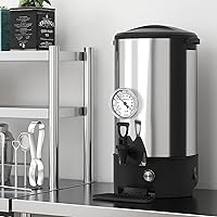 Vista 7 de MEANLIN MEASURE Termómetro bimetálico NPT de 1/2", esfera de 3.3", vástago de acero inoxidable de 3", precisión 2%, montaje trasero central, rango