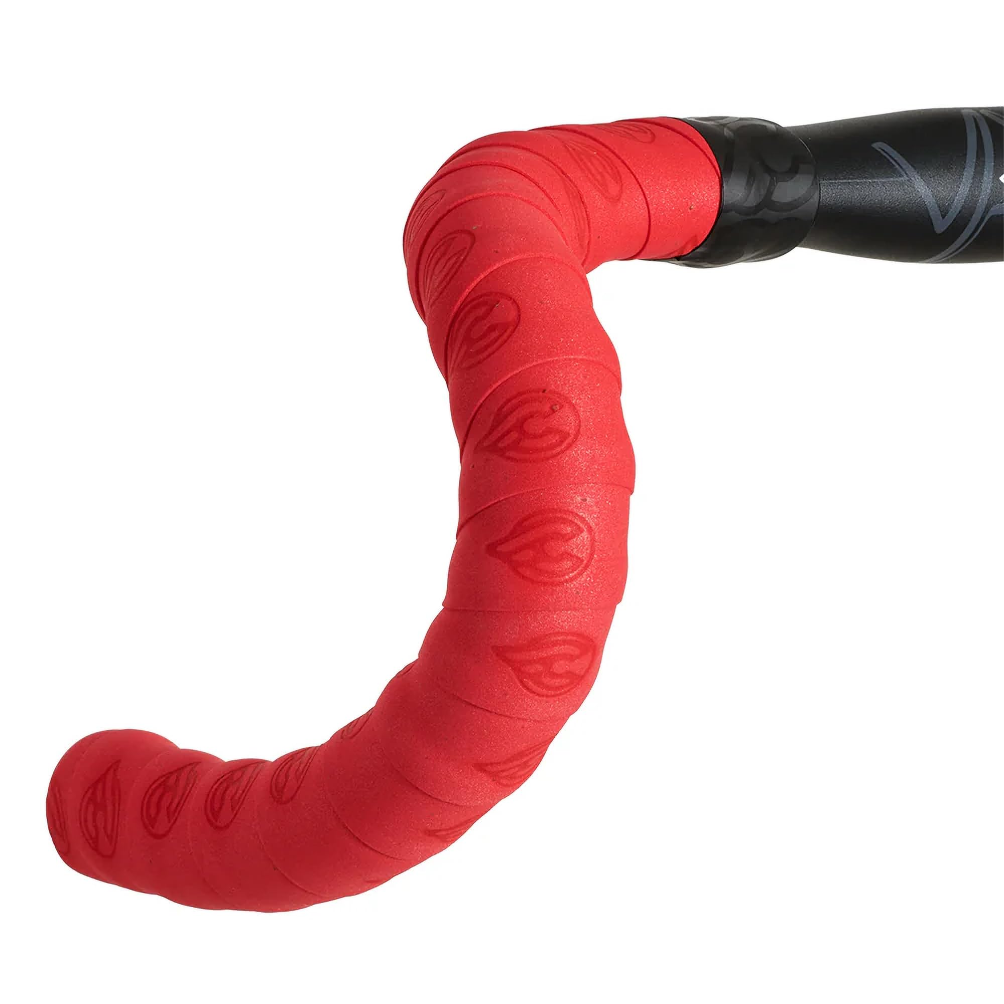Cinelli Original Cork Handlebar Tape & Plugs, Red
