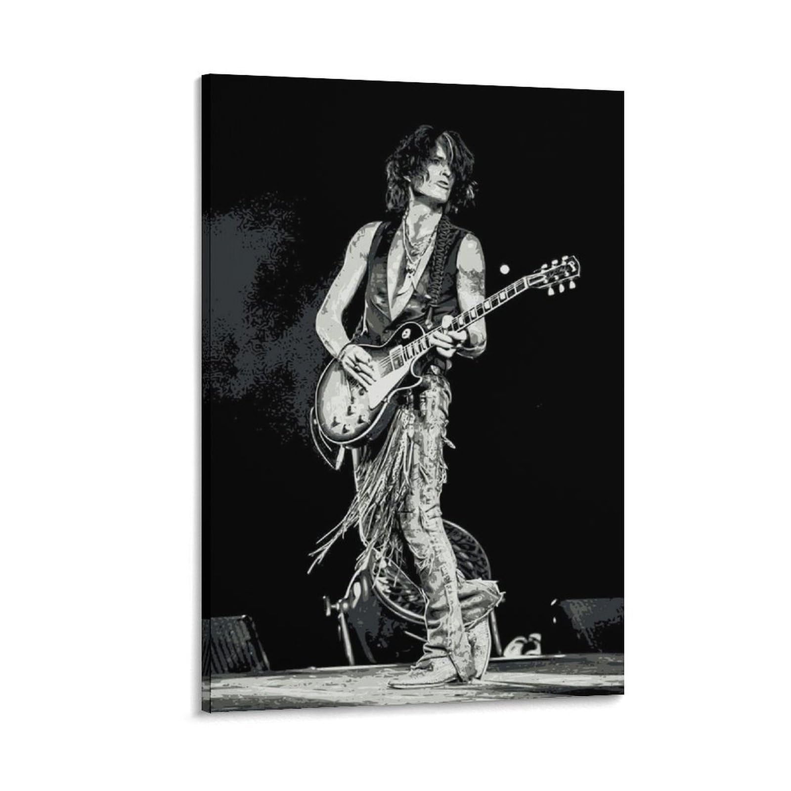 FCOIN Joe Perry Canvas Poster Wall Art Poster Prints Home Decor Picture Canvas Painting Posters 16x24inch(40x60cm)
