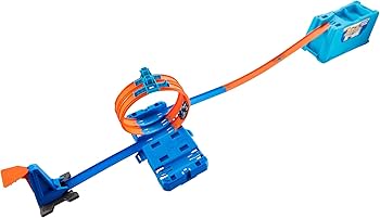 Amazon | ホットウィール トラックビルダー ブルーループ