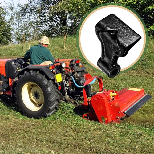 Image of Threlaco 5 Pcs 3.5 Inch Wide Replacement Steel Flail Hammer Blade Flail Mower Blades for Tractor Mowers