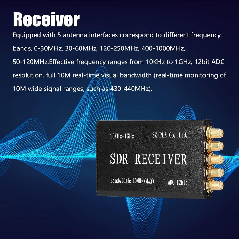 RSP1 Msi2500 Msi001 R¨¦Cepteur SDR Logiciel Simplifi¨¦ D¨¦Fini G¨¦N¨¦Rateur de R¨¦Cepteur Radio 10KHz-1GHz Module de R¨¦Ception Radio
