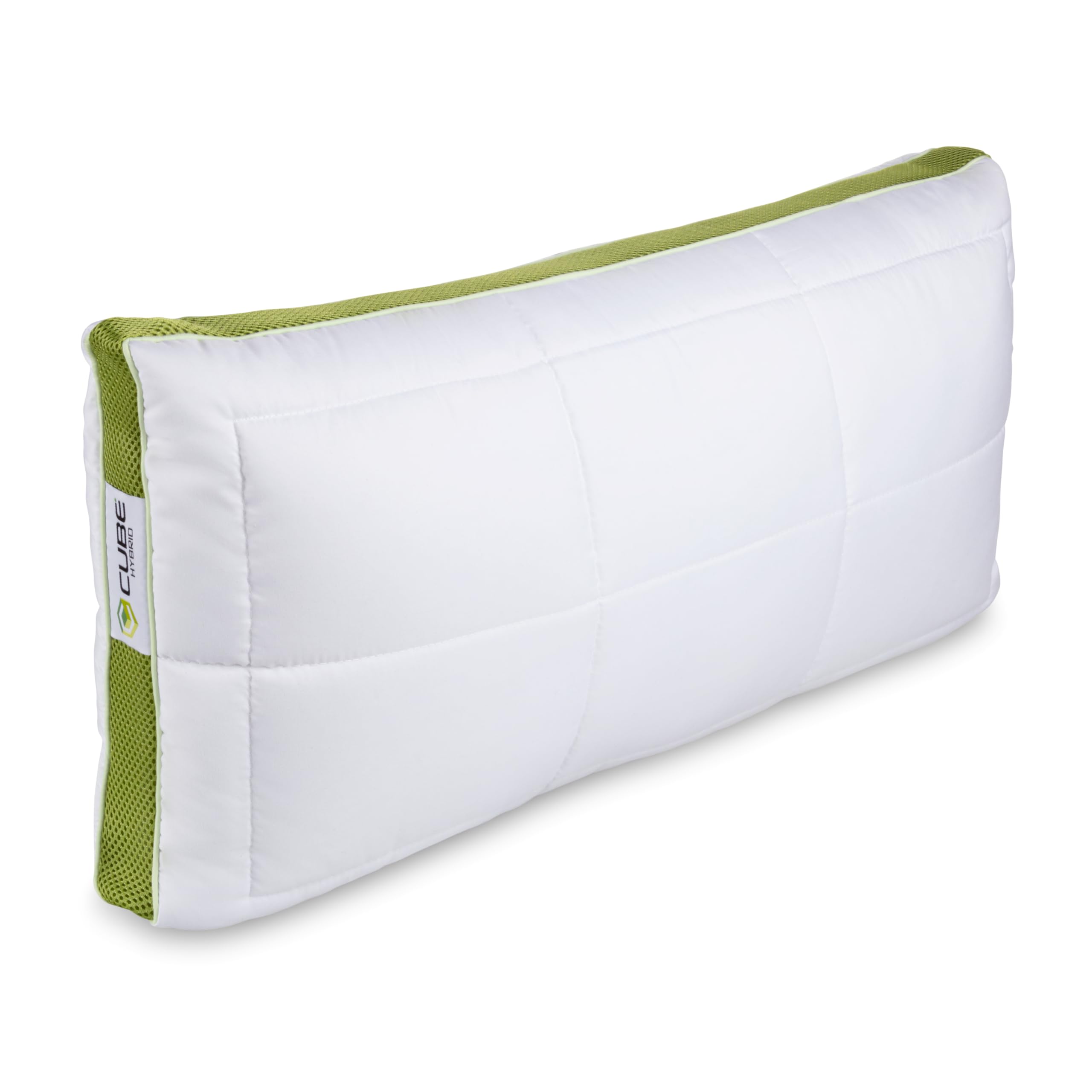 Vitapur Cuscino 40x80 Cube In Memory Foam Con Aloe Vera, Personalizzabile E Traspirante Per Un Sonno Profondo - 2