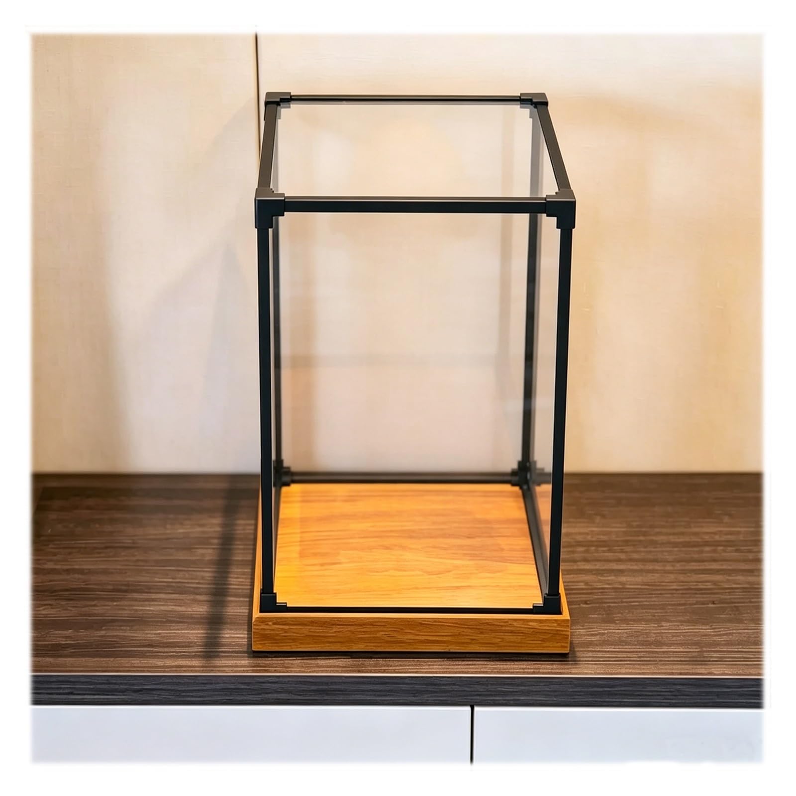 Small Stackable Acrylic Display Case 6x6x12 16x16x20 24x24x24 Inch, Souvenir/ Trophy Acrylic Exhibit Bin Display Box, Claer Collectibles Presentation Showcase(40x40x60cm/16x16x24in)
